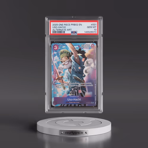 2025 One Piece PRB02-Premium Booster -One Piece Card the Best- Vol.2 #001 Uso-Hachi - Alternate Art