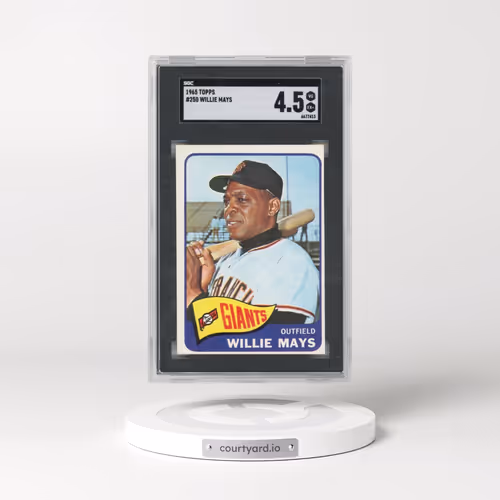 1965 Topps #250 Willie Mays (SGC 4.5 VG-EX+)