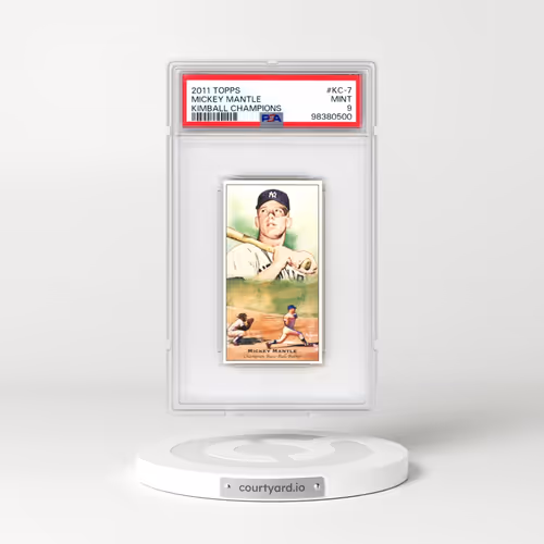 2011 Topps Kimball Champions #KC-7 Mickey Mantle (PSA 9 MINT)