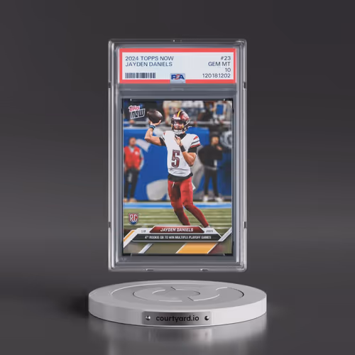 2024 Topps Now #23 Jayden Daniels (PSA 10 GEM MINT)