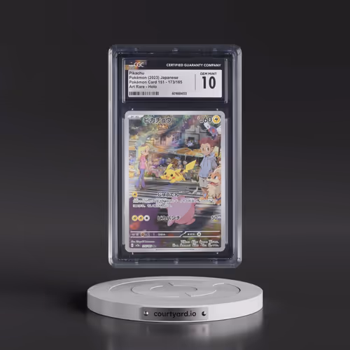 2023 Pokémon Card 151 #173/165 Pikachu - Art Rare Holo (CGC 10 GEM MINT)