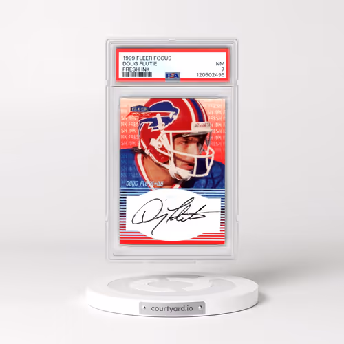 1999 Focus Fresh Ink Doug Flutie - Fresh Ink (PSA 7 NM)