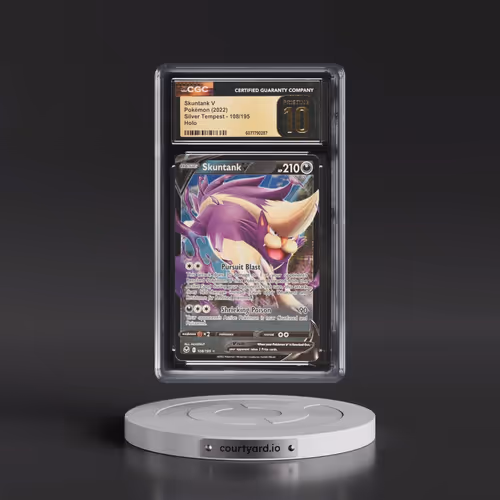 2022 Silver Tempest #108/195 Skuntank V - Holo (CGC 10 PRISTINE)