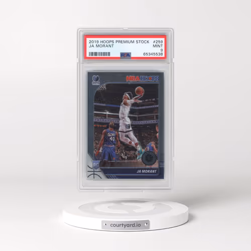 2019 Panini Hoops Premium Stock #259 Ja Morant (PSA 9 MINT)