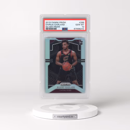 2019 Panini Prizm #288 Darius Garland - Silver Prizm (PSA 10 GEM MINT)