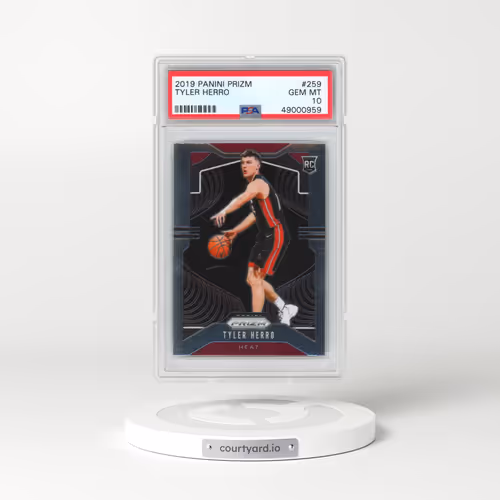 2019 Panini Prizm #259 Tyler Herro (PSA 10 GEM MINT)