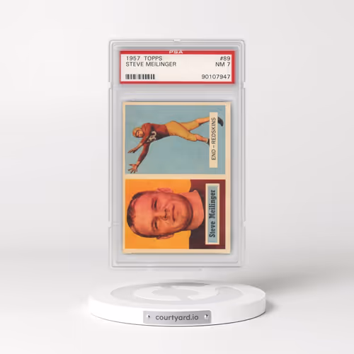 1957 Topps #89 Steve Meilinger (PSA 7 NM)