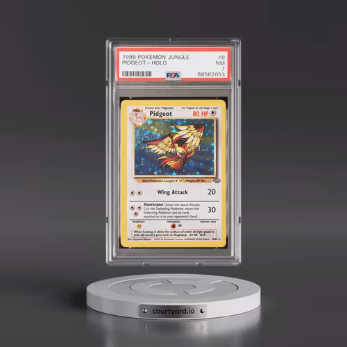 1999 Pokémon Jungle #8 Pidgeot - Holo (PSA 7 NM)