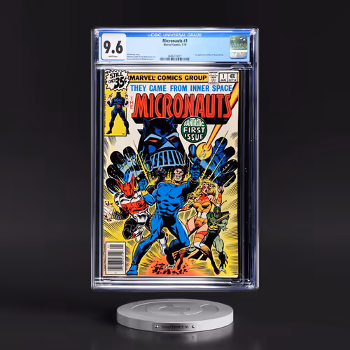 Micronauts #1 CGC 9.6 White Pages (Marvel Comics, 1/79) - Universal
