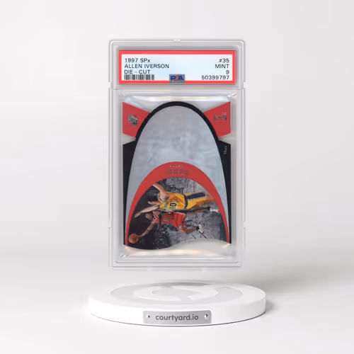 1997 SPx Die-Cut #35 Allen Iverson (PSA 9 MINT)
