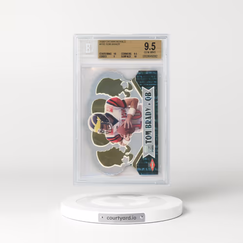 2000 Pacific Crown Royale #110 Tom Brady (BGS 9.5 GEM MINT)