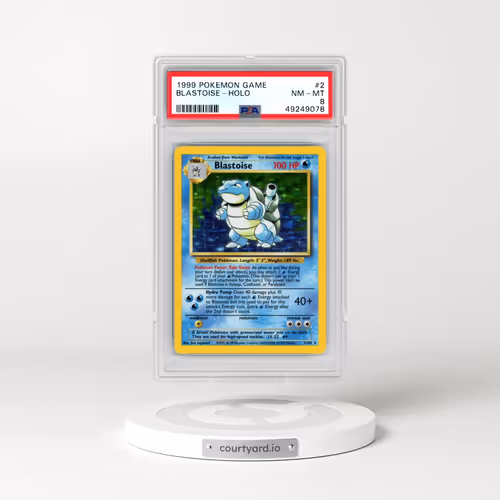 1999 Pokémon Game #2 Blastoise - Holo (PSA 8 NM-MT)