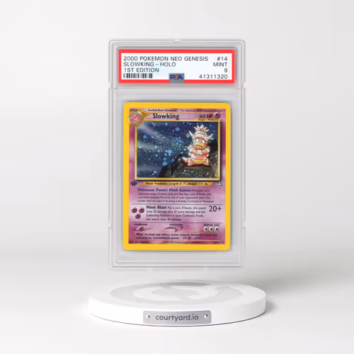 2000 Pokémon Neo Genesis #14 Slowking - 1st Edition Holo (PSA 9 MINT)