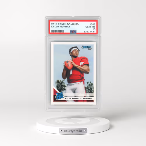 2019 Panini Donruss #302 Kyler Murray (PSA 10 GEM MINT)
