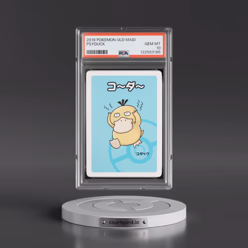 2019 Pokémon Old Maid Psyduck (PSA 10 GEM MINT)