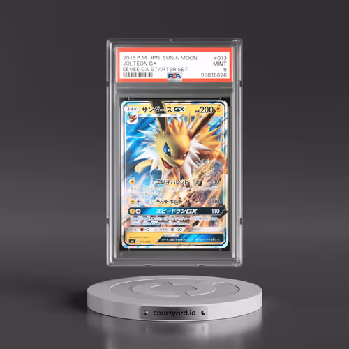 2018 Pokémon Sun & Moon Eevee GX Starter Set #013 Jolteon GX - Holo (PSA 9 MINT)
