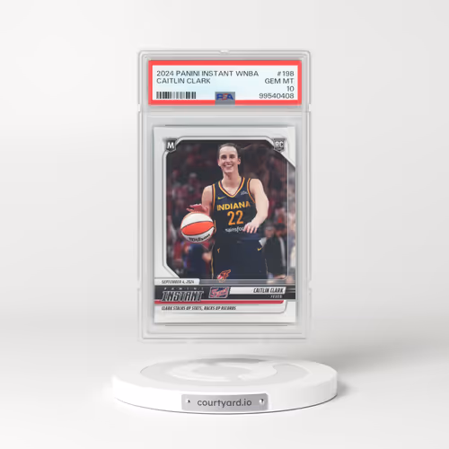 2024 Panini Instant WNBA #198 Caitlin Clark (PSA 10 GEM MINT)
