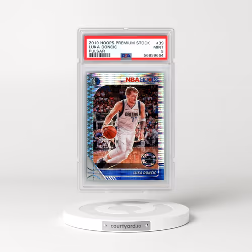 2019 Panini Hoops Premium Stock #39 Luka Doncic - Pulsar (PSA 9 MINT)