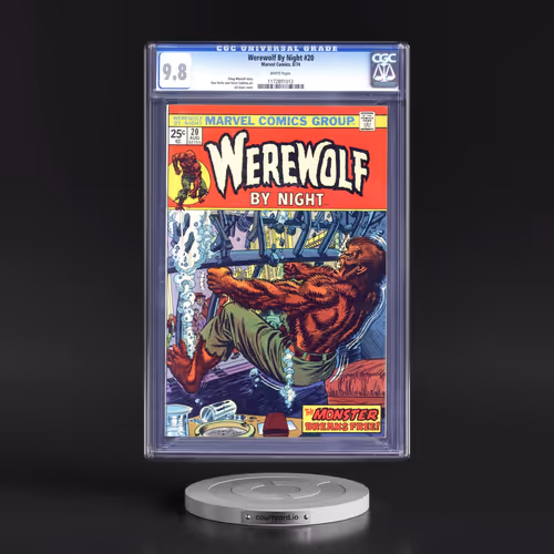 Werewolf By Night #20 CGC 9.8 White Pages (Marvel Comics, 8/74) - Universal