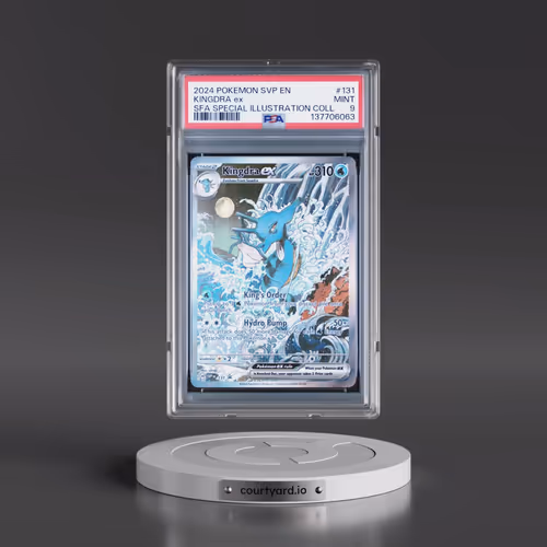 2024 Pokémon Svp EN-SV Black Star Promo #131 Kingdra EX - Holo Shrouded Fable Special Illustration C