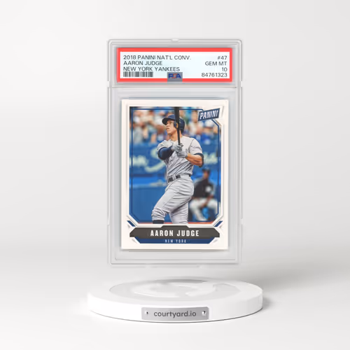 2018 Panini National Convention #47 Aaron Judge - New York Yankees (PSA 10 GEM MINT)