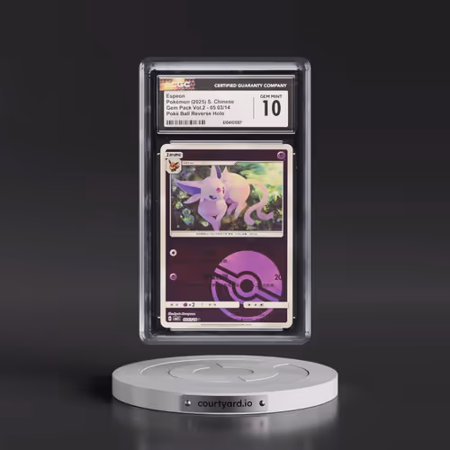 2025 Gem Pack Volume 2 - CBB2C - Simplified #05 03/14 Espeon - Reverse Holo Poké Ball (CGC 10 GEM MI