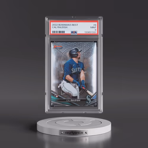2022 Bowman's Best #6 Cal Raleigh (PSA 9 MINT)