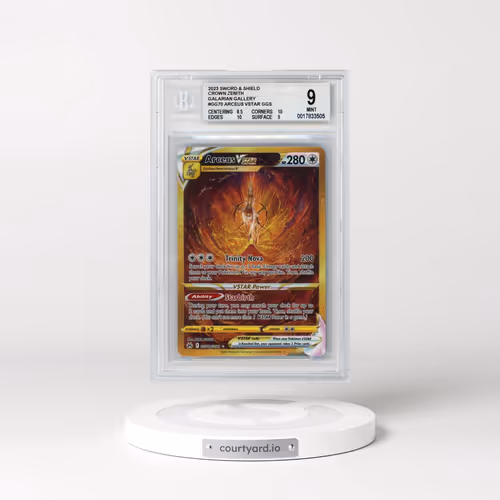 2022 Crown Zenith #GG70 Arceus VSTAR - Holo Secret (BGS 9 MINT)
