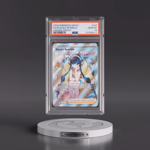 2023 Pokémon Sword and Shield Crown Zenith #147 Elesa's Sparkle - Full Art (PSA 10 GEM MINT)