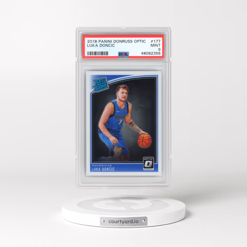 2018 Panini Donruss Optic #177 Luka Doncic (PSA 9 MINT)