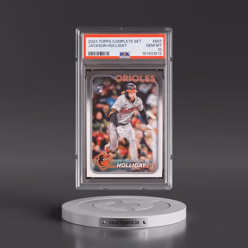 2024 Topps Complete Set #697 Jackson Holliday (PSA 10 GEM MINT)