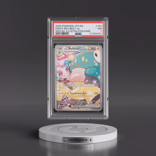 2025 Pokémon Jtg EN-Journey Together #183 Iono's Bellibolt EX - Holo Special Illustration Rare (PSA