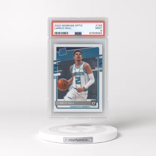 2020 Panini Donruss Optic #153 LaMelo Ball (PSA 9 MINT)