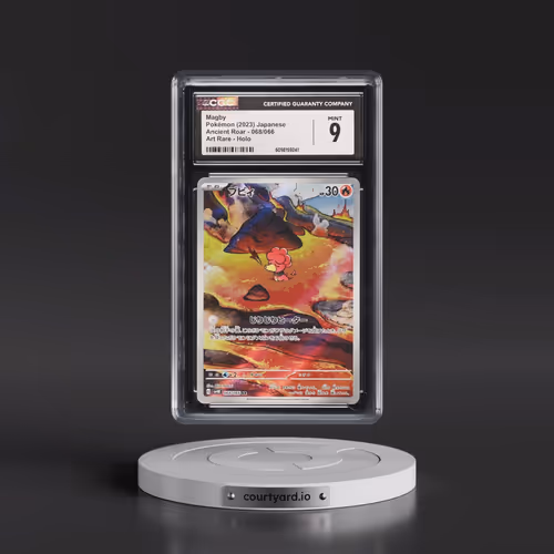 2023 Pokémon Sv4k-Ancient Roar #068 Magby - Art Rare (CGC 9 MINT)