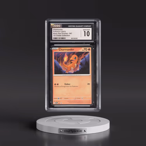 2023 Black Star Promos - Scarlet & Violet SVP EN #047 Charmander - 151 Poster Collection (Cosmos Hol