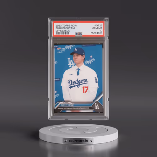 2023 Topps Now Offseason #OS23 Shohei Ohtani (PSA 10 GEM MINT)