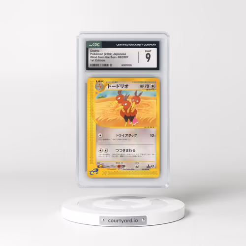 2002 Wind from the Sea #062/087 Dodrio - 1st Edition (CGC 9 MINT)