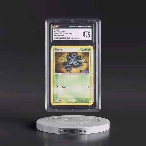 2005 EX Unseen Forces #66/115 Pineco - Reverse Holo (CGC 9.5 MINT+)