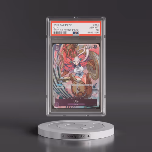 2024 One Piece Championship 2023 Event Pack #031 Uta (PSA 10 GEM MINT)