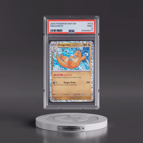 2025 Pokémon M24 EN-Mcdonald's Collection #012 Dragonite (PSA 9 MINT)