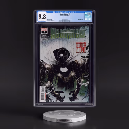 Moon Knight #3 CGC 9.8 White Pages (Marvel Comics, 11/21) - Universal