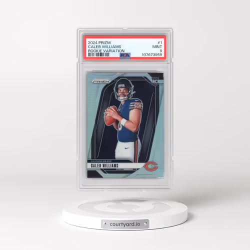 2024 Panini Prizm Rookie Variation #1 Caleb Williams (PSA 9 MINT)