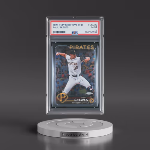 2024 Topps Chrome Update #USC27 Paul Skenes (PSA 9 MINT)