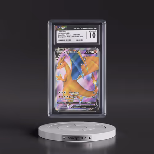2017 Black Star Promos - Sword & Shield #SWSH050 Charizard V - Champion's Path Elite Trainer Box (Ho