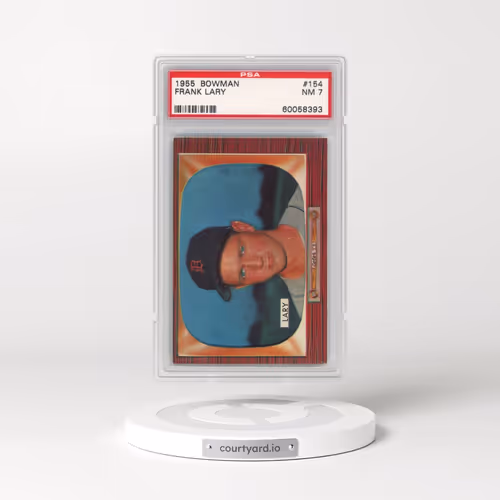 1955 Bowman #154 Frank Lary (PSA 7 NM)