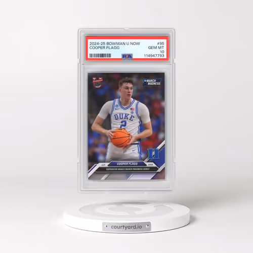 2024-25 Bowman U Now #95 Cooper Flagg (PSA 10 GEM MINT)