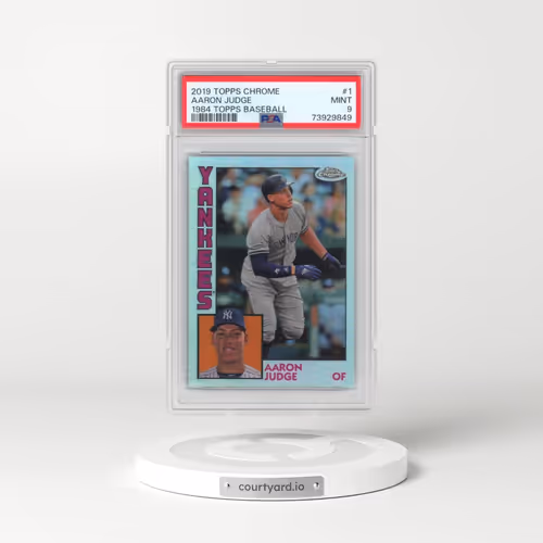 2019 Topps Chrome 1984 Topps Baseball #1 Aaron Judge (PSA 9 MINT)