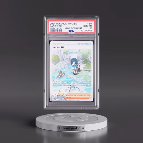2024 Pokémon Twm EN-Twilight Masquerade #219 Lana's Aid - Special Illustration Rare (PSA 10 GEM MINT