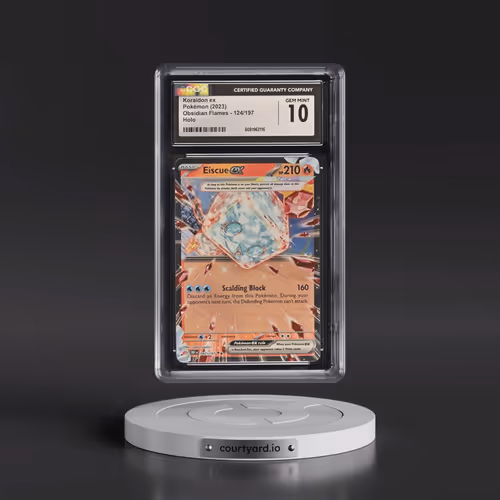 2023 Obsidian Flames - OBF EN #124/197 Koraidon ex - Holo (CGC 10 GEM MINT)
