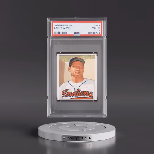 1950 Bowman #148 Early Wynn (PSA 4 VG-EX)